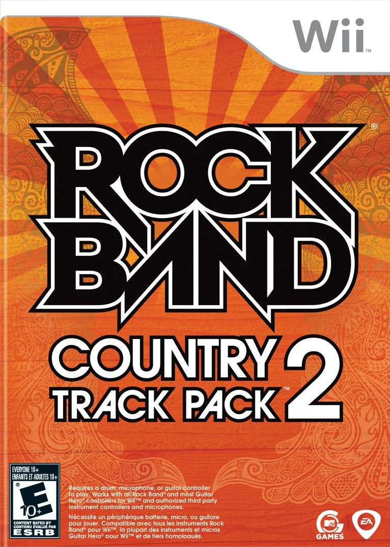 Rock Band Country Track Pack 2 box art