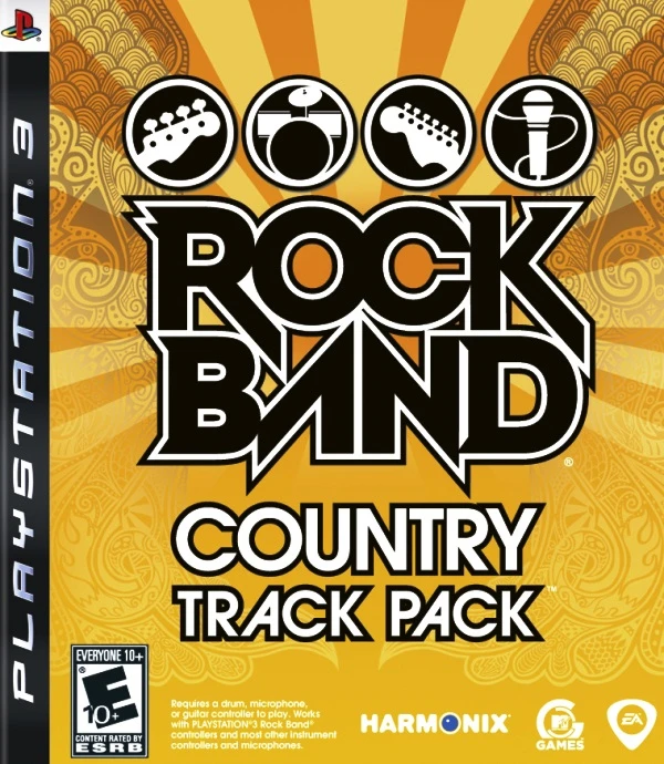 Rock Band Country Track Pack box art