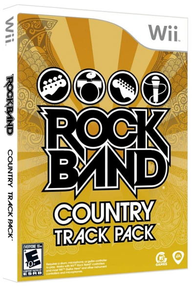 Rock Band Country Track Pack box art