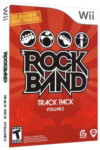 Rock Band Track Pack Volume 2 box art