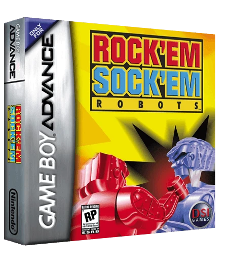 Rock 'Em Sock 'Em Robots box art