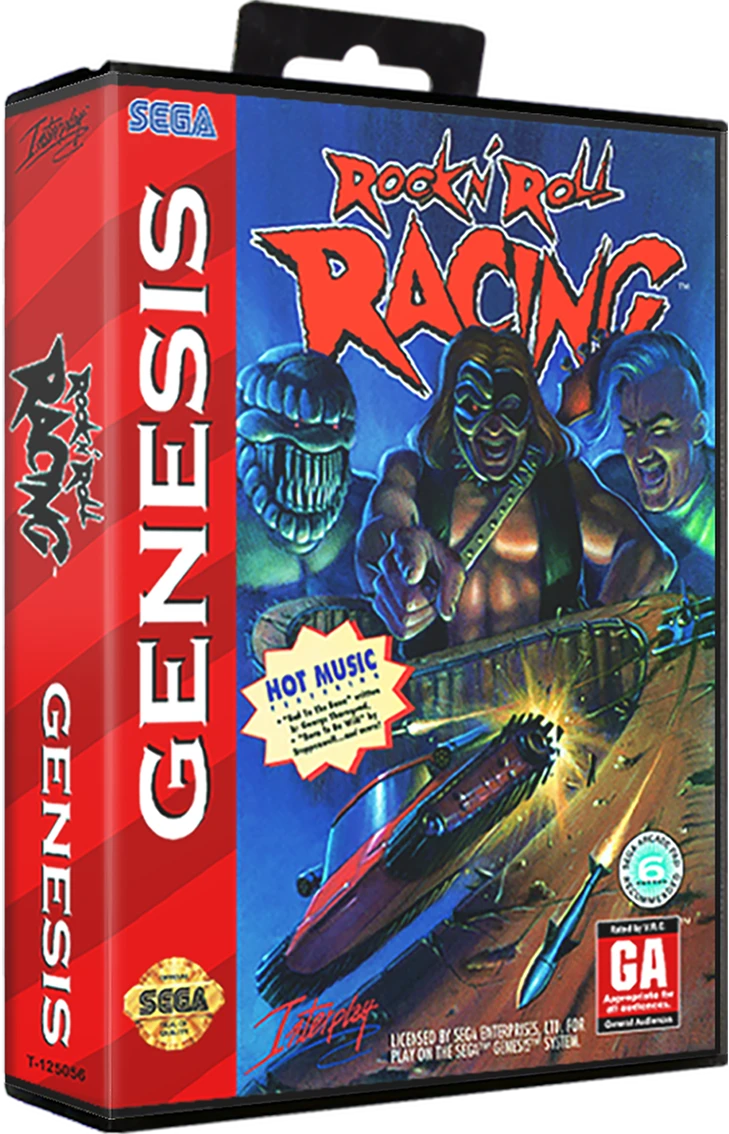 Rock 'n Roll Racing box art