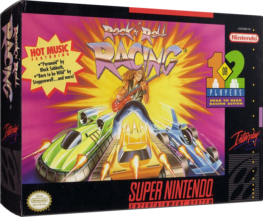 Rock 'n Roll Racing box art