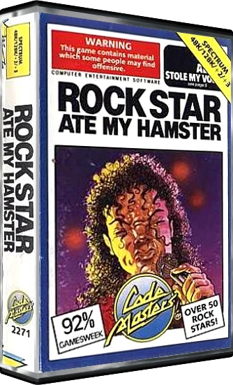 Rock Star Ate My Hamster box art