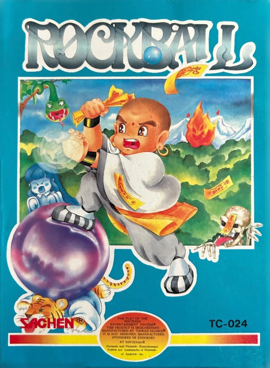 Rockball box art