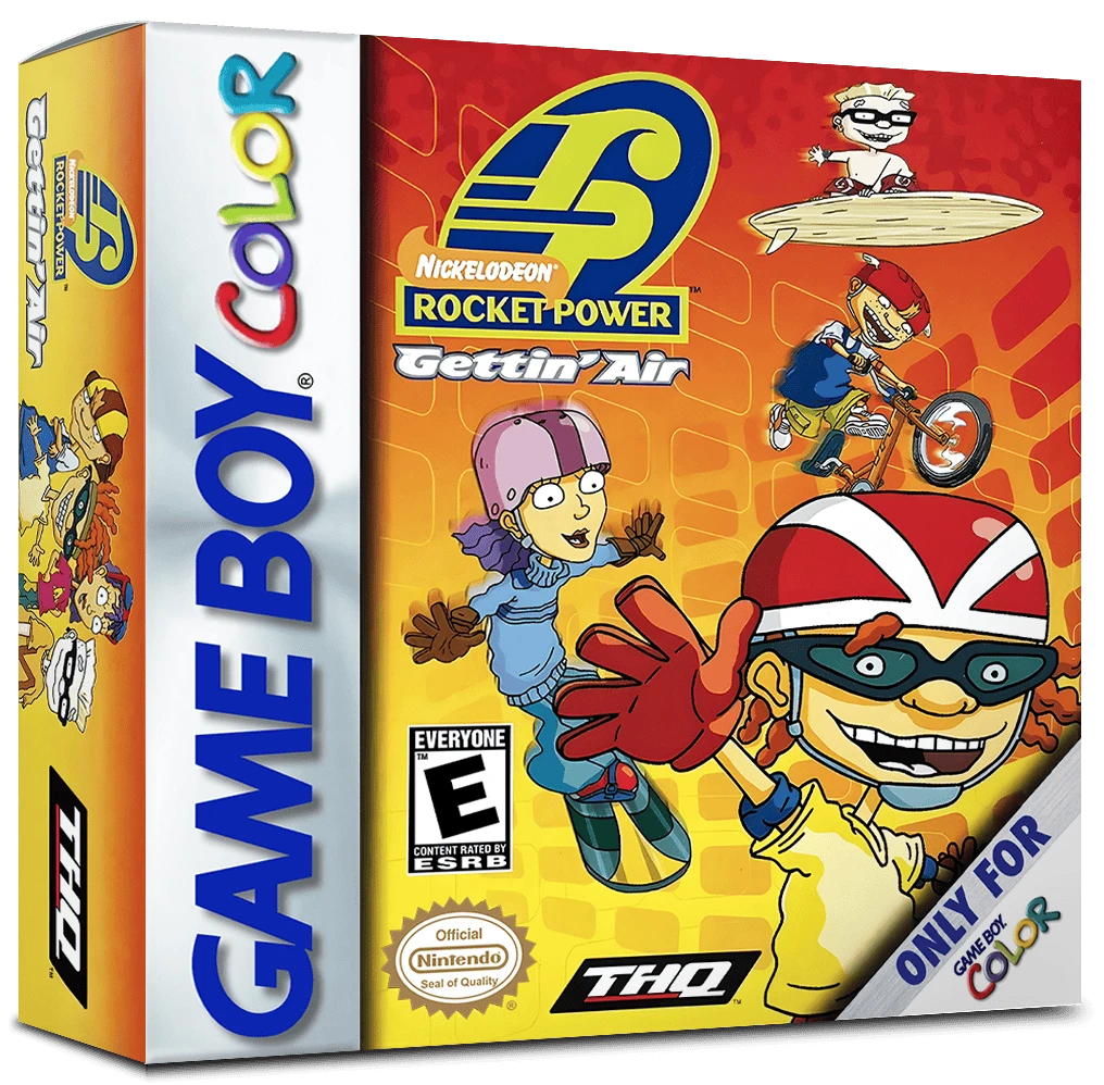 Rocket Power Gettin' Air box art