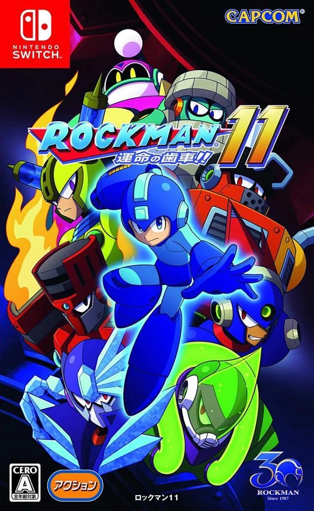Rockman 11 box art