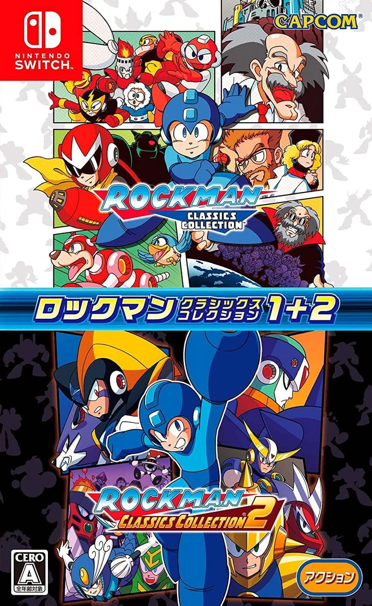 Rockman Classics Collection 1 + 2 box art