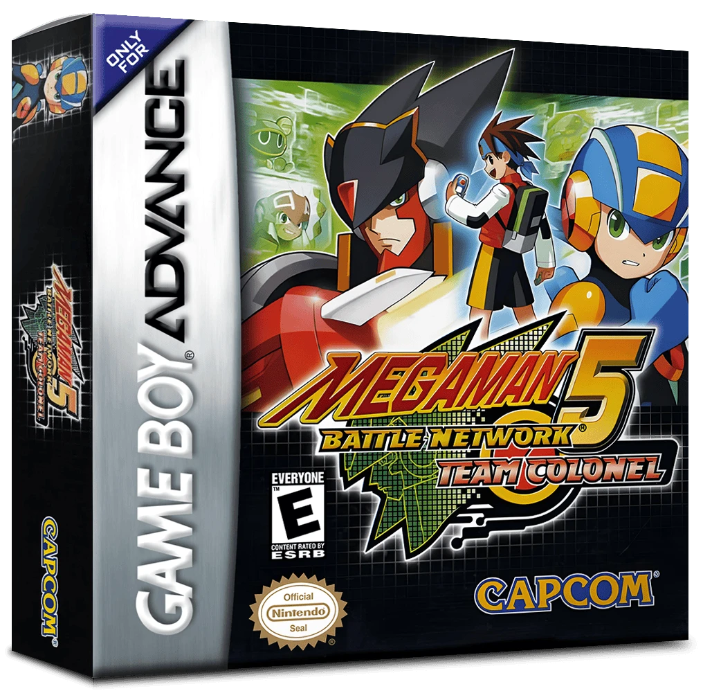 Rockman EXE 5 Team of Colonel box art