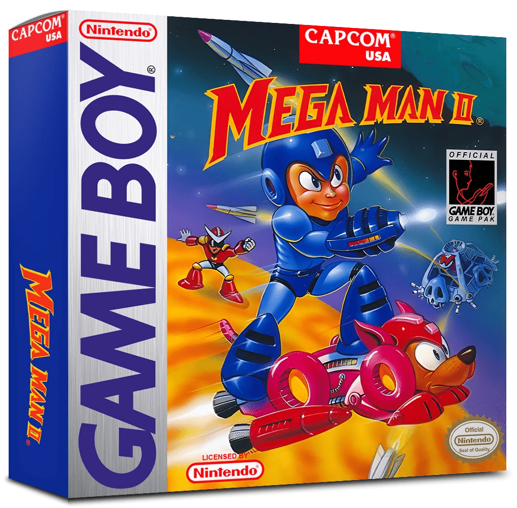 Rockman World 2 box art