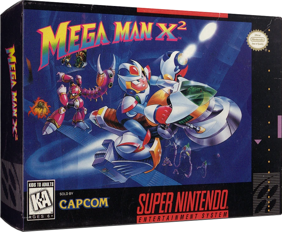 Rockman X2 box art