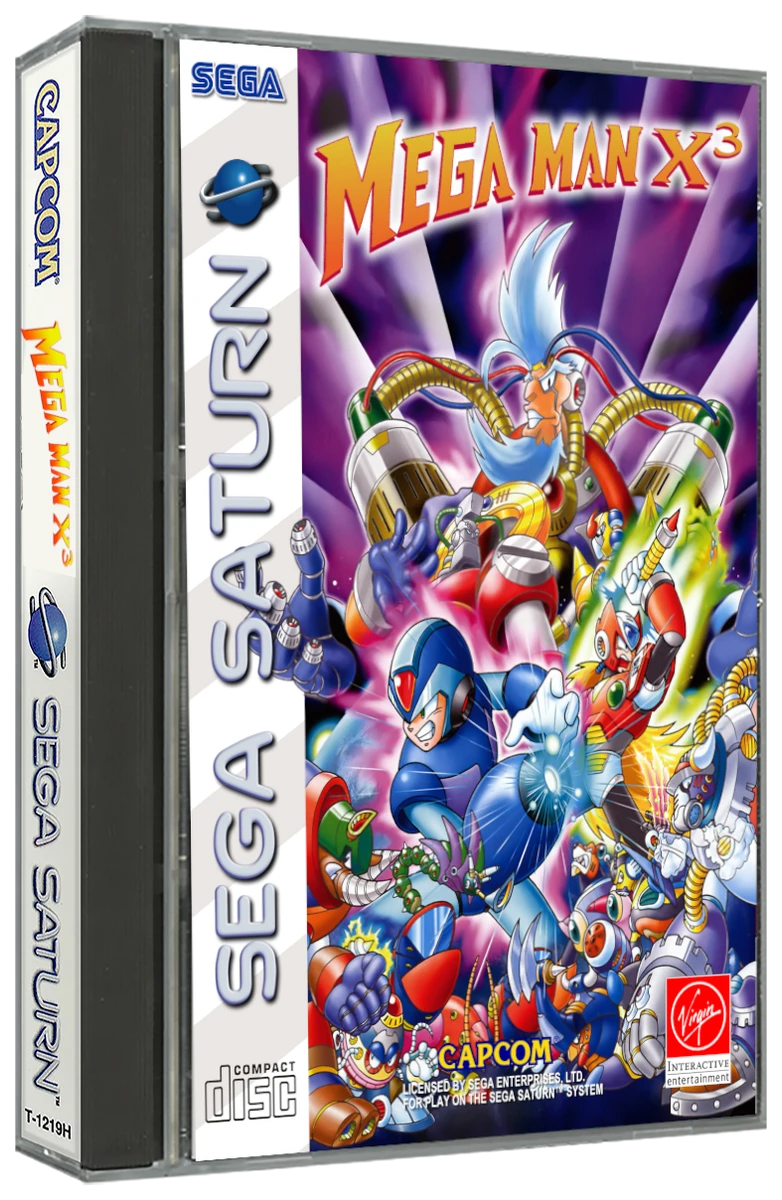 Rockman X3 box art