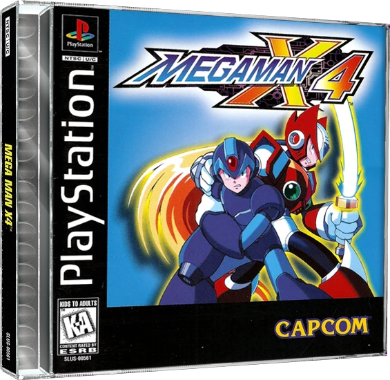 Rockman X4 box art