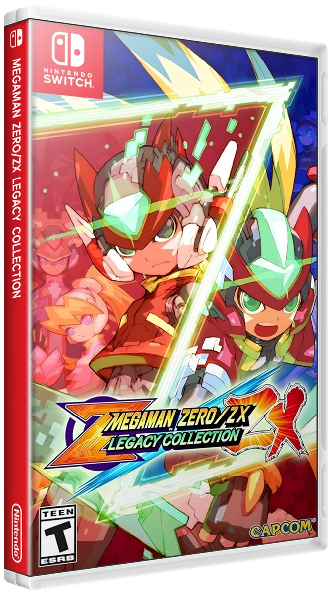 Rockman Zero & ZX Double Hero Collection box art