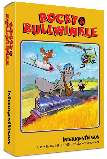 Rocky & Bullwinkle box art