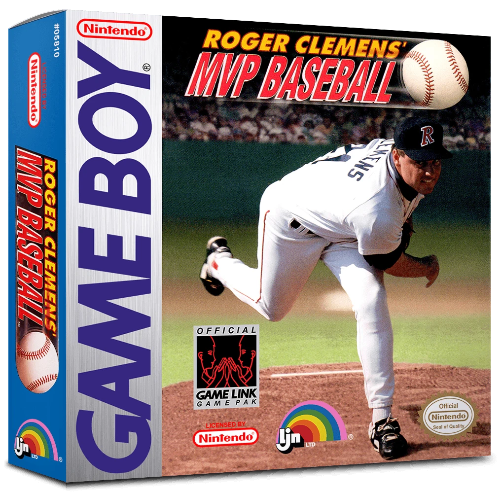 Roger Clemens' MVP Baseball box art