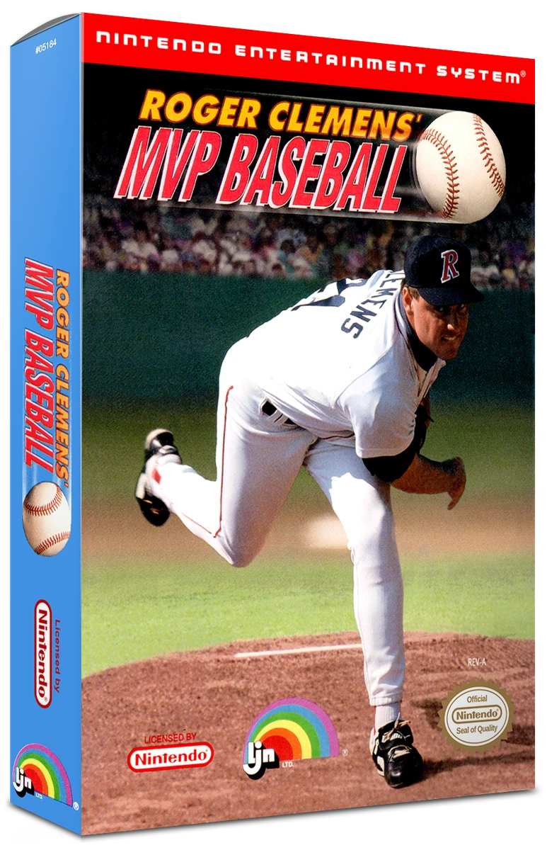 Roger Clemens' MVP Baseball box art