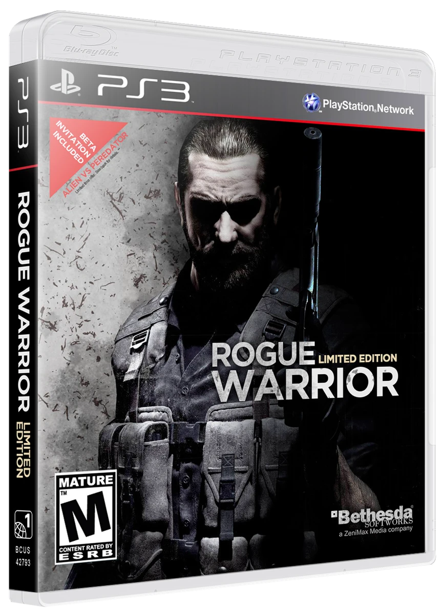 Rogue Warrior box art