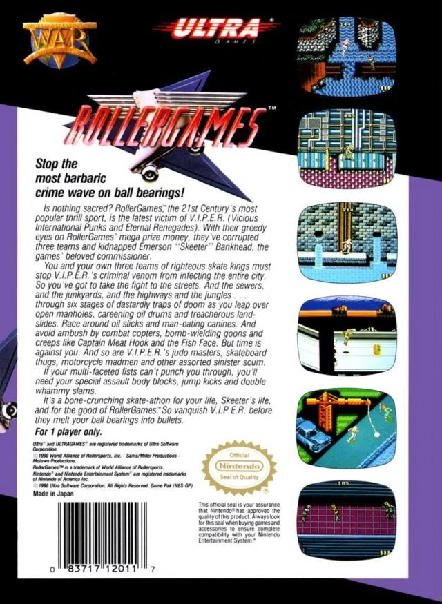 Roller Games box art