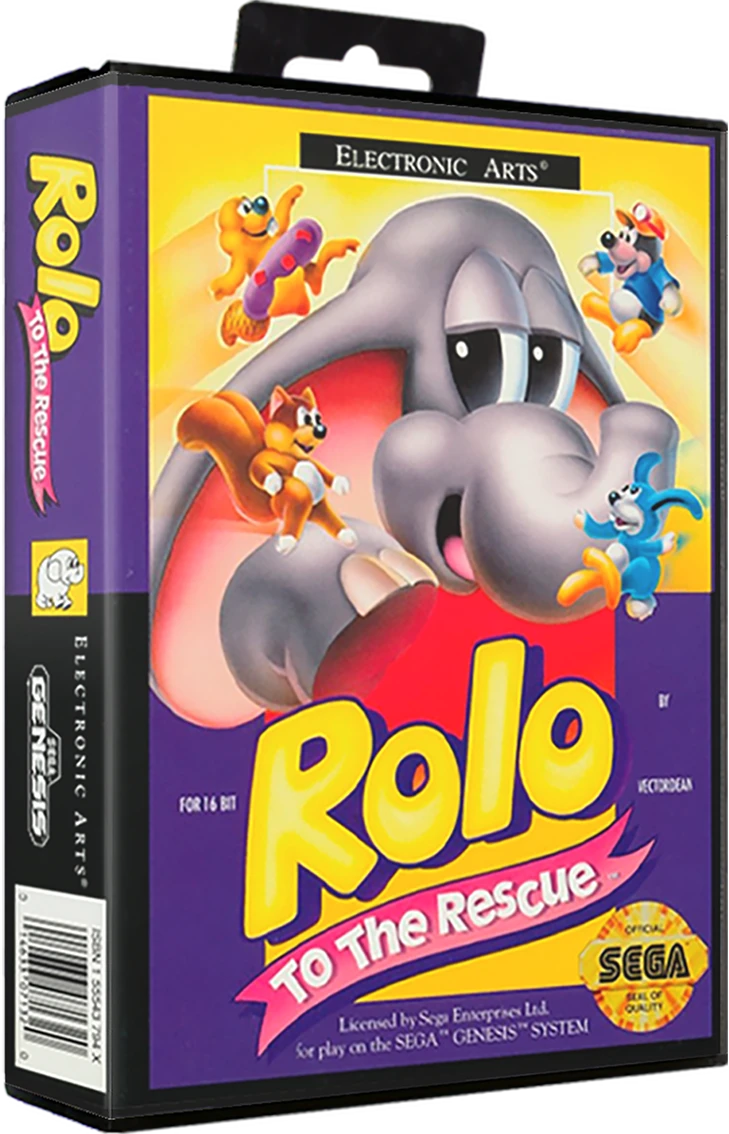 Rolo to the Rescue box art