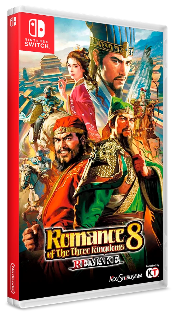 Romance Of The Three Kingdoms 8 Remake box art