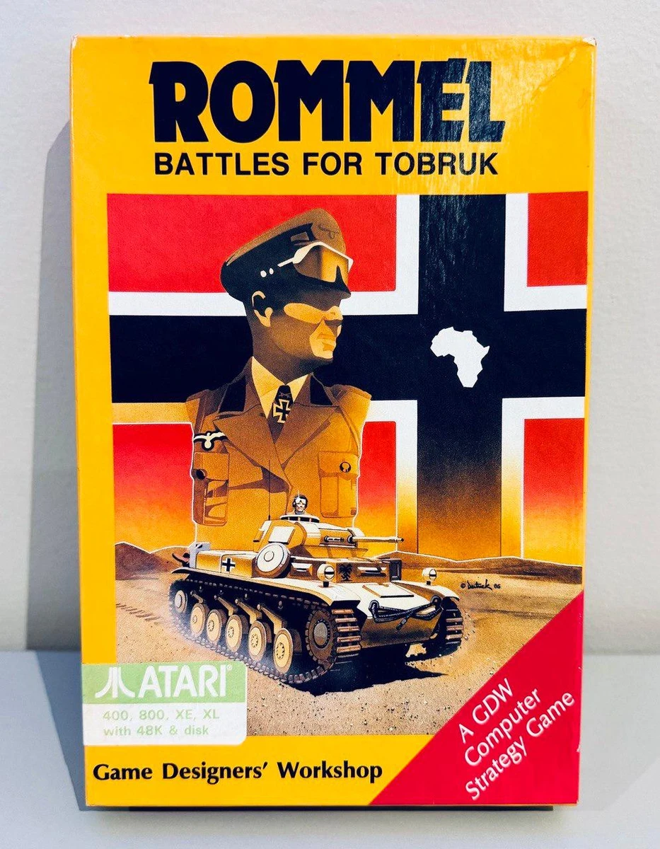 Rommel Battles For Tobruk box art