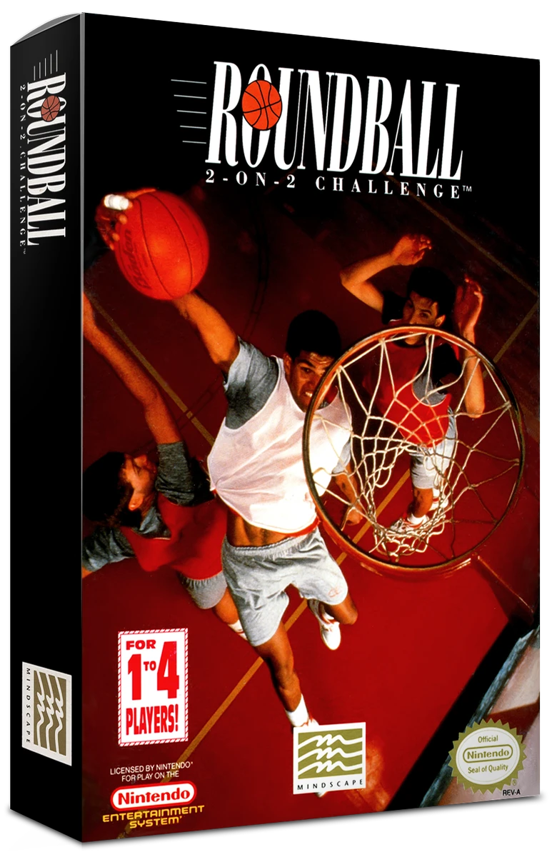 Roundball 2-on-2 Challenge box art