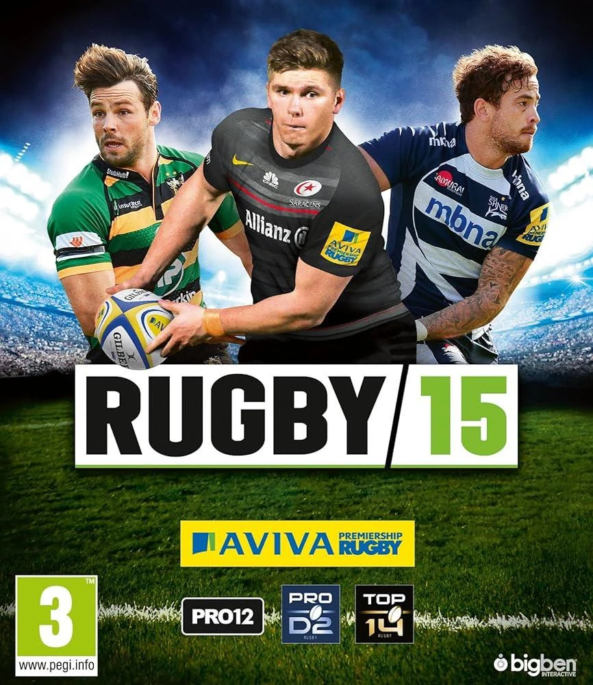 Rugby 15 box art