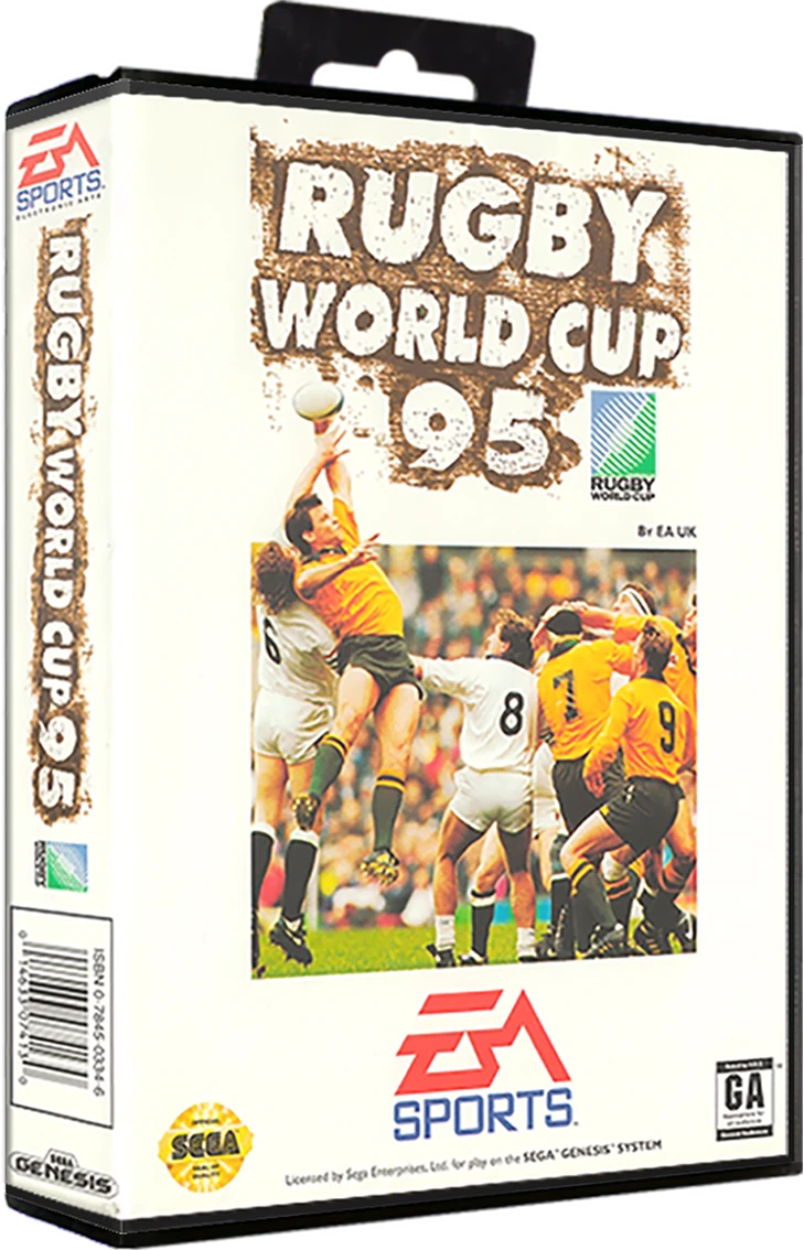 Rugby World Cup '95 box art