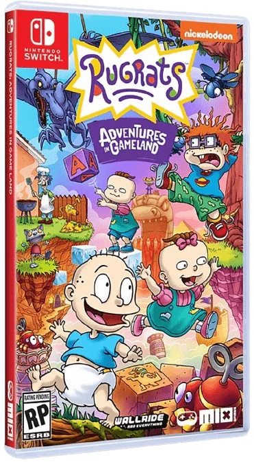 Rugrats: Adventures In Gameland box art