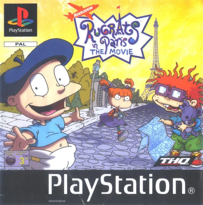 Rugrats in Paris box art