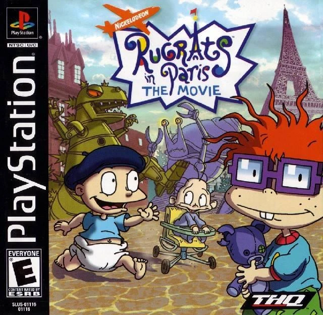Rugrats in Paris box art