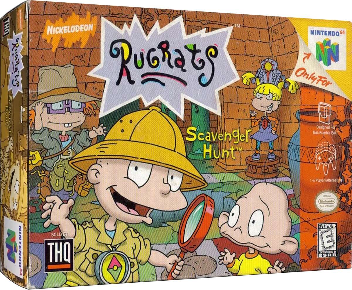 Rugrats Scavenger Hunt box art