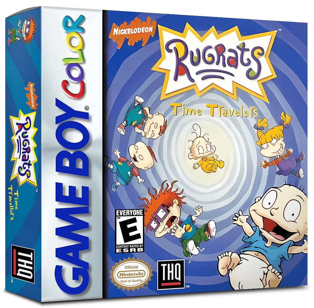 Rugrats Time Travelers box art