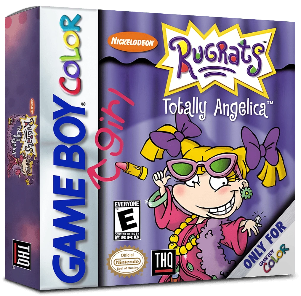 Rugrats Totally Angelica box art