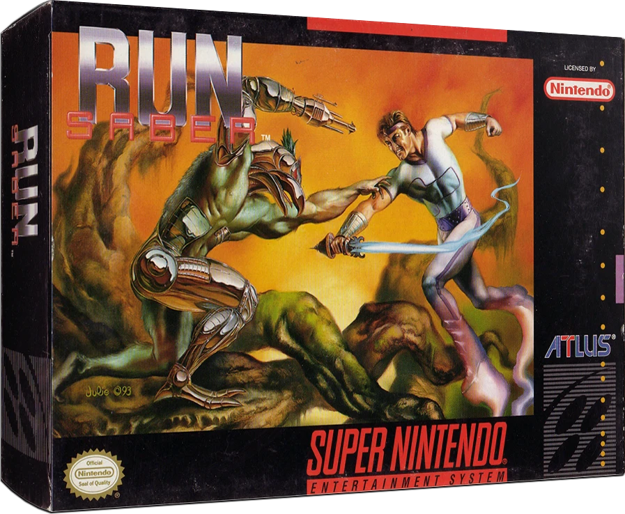 Run Saber box art