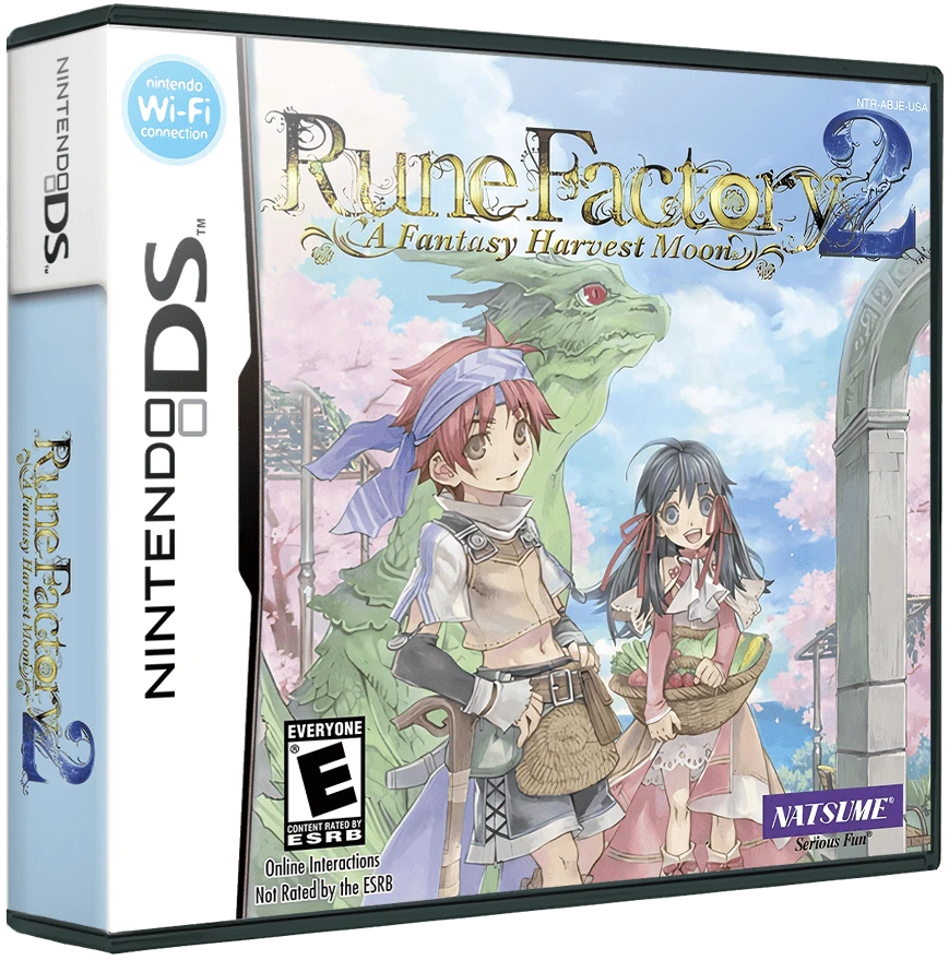 Rune Factory 2 box art