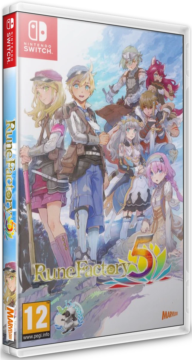 Rune Factory 5 box art
