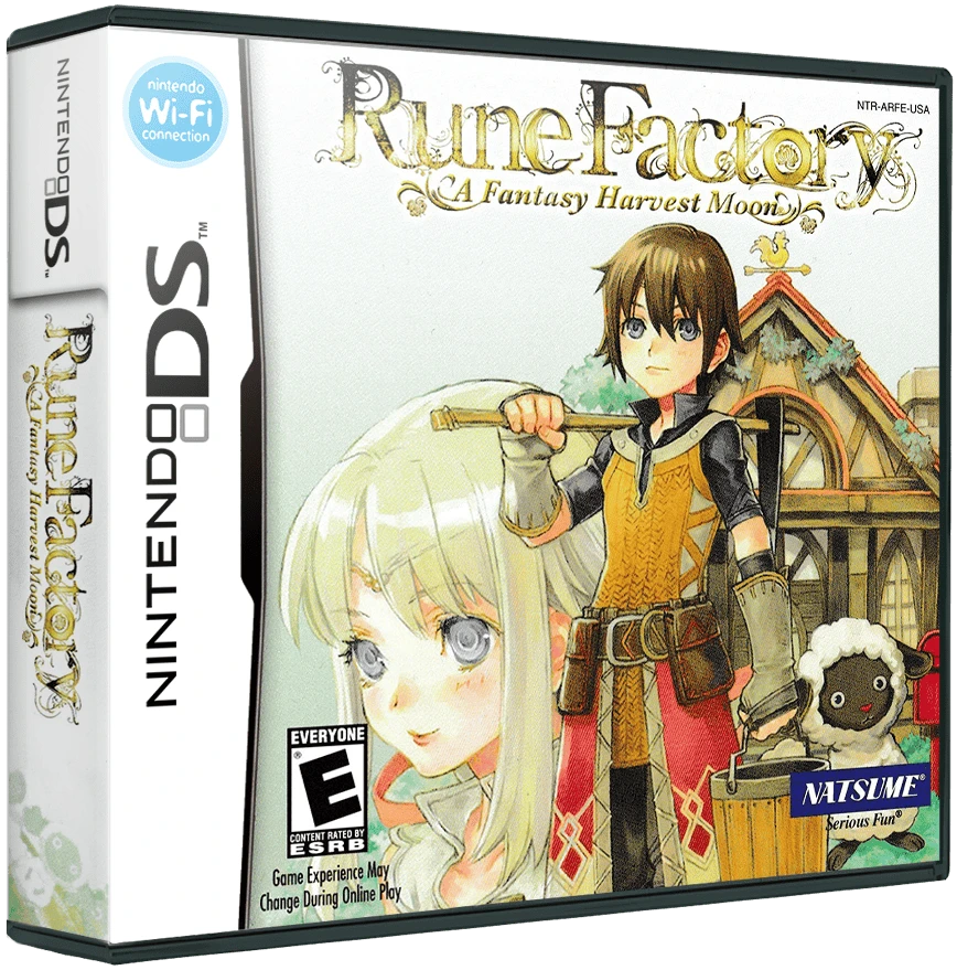 Rune Factory A Fantasy Harvest Moon box art