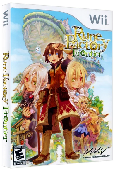 Rune Factory Frontier box art