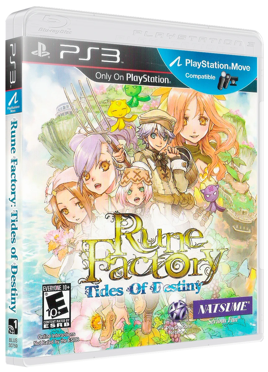 Rune Factory: Tides of Destiny box art