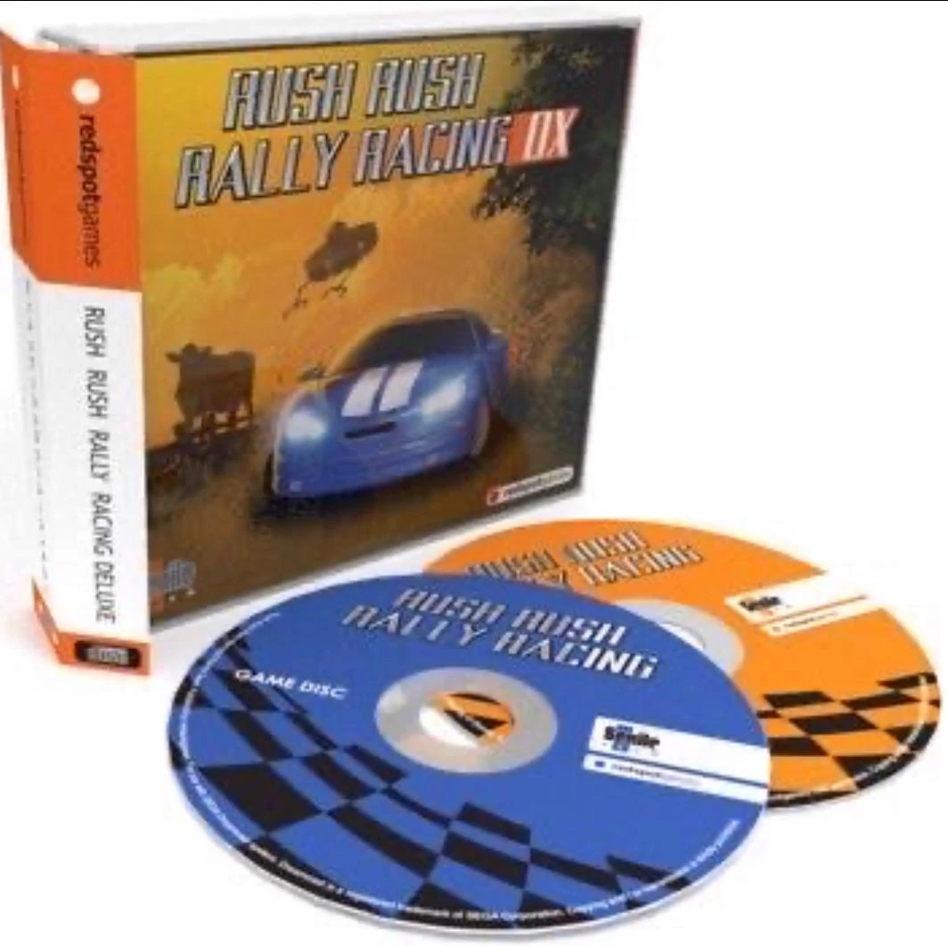 Rush Rush Rally Racing DX box art