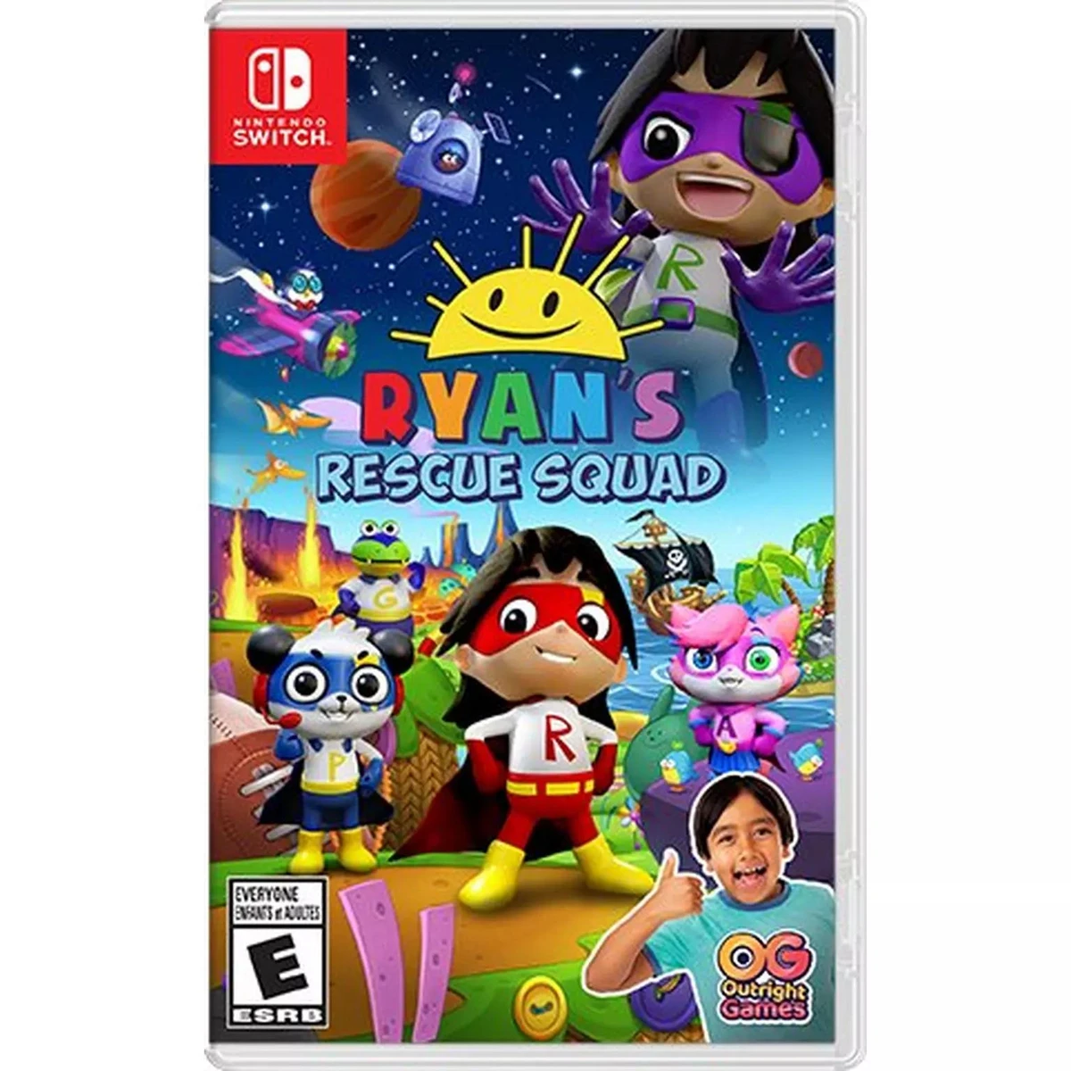 Ryan's Rescue Squad box art