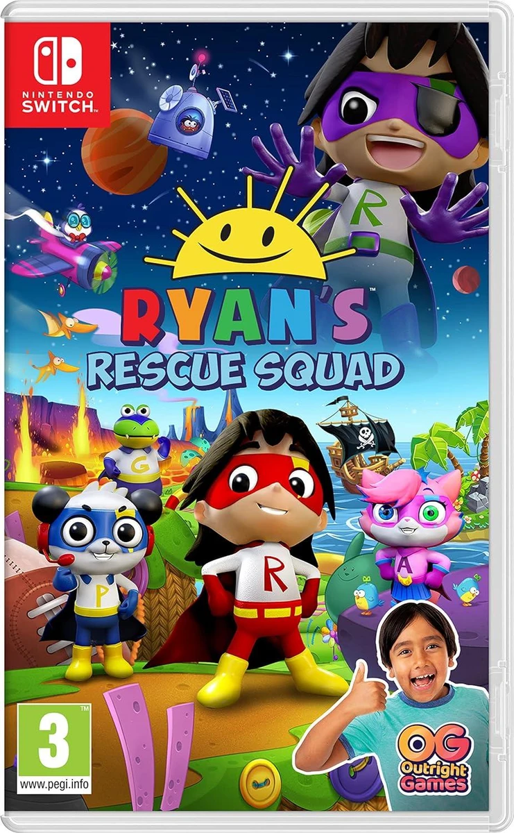 Ryan's Rescue Squad box art