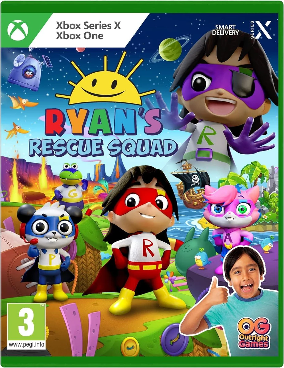 Ryan's Rescue Squad box art
