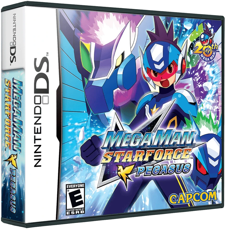 Ryuusei No Rockman: Pegasus box art