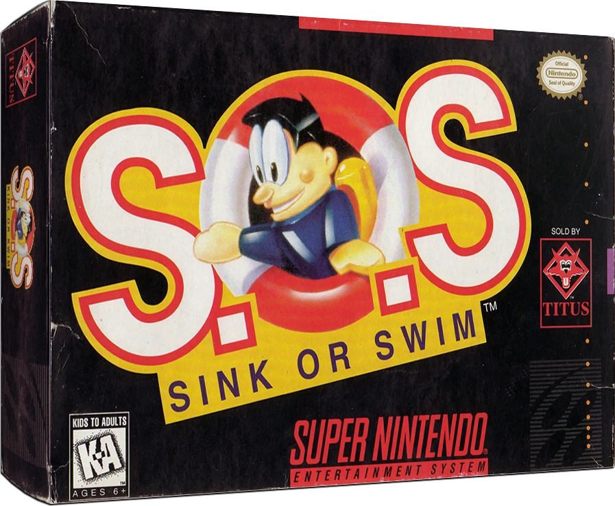 S.O.S: Sink or Swim box art