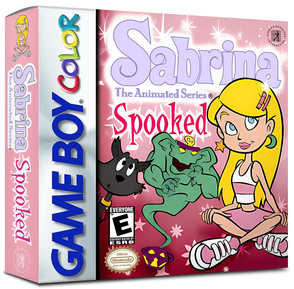 Sabrina the Animated Series Spooked box art