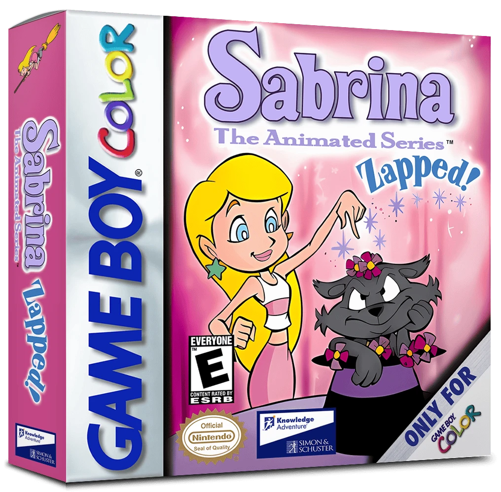 Sabrina The Animated Series: ZAPPED box art