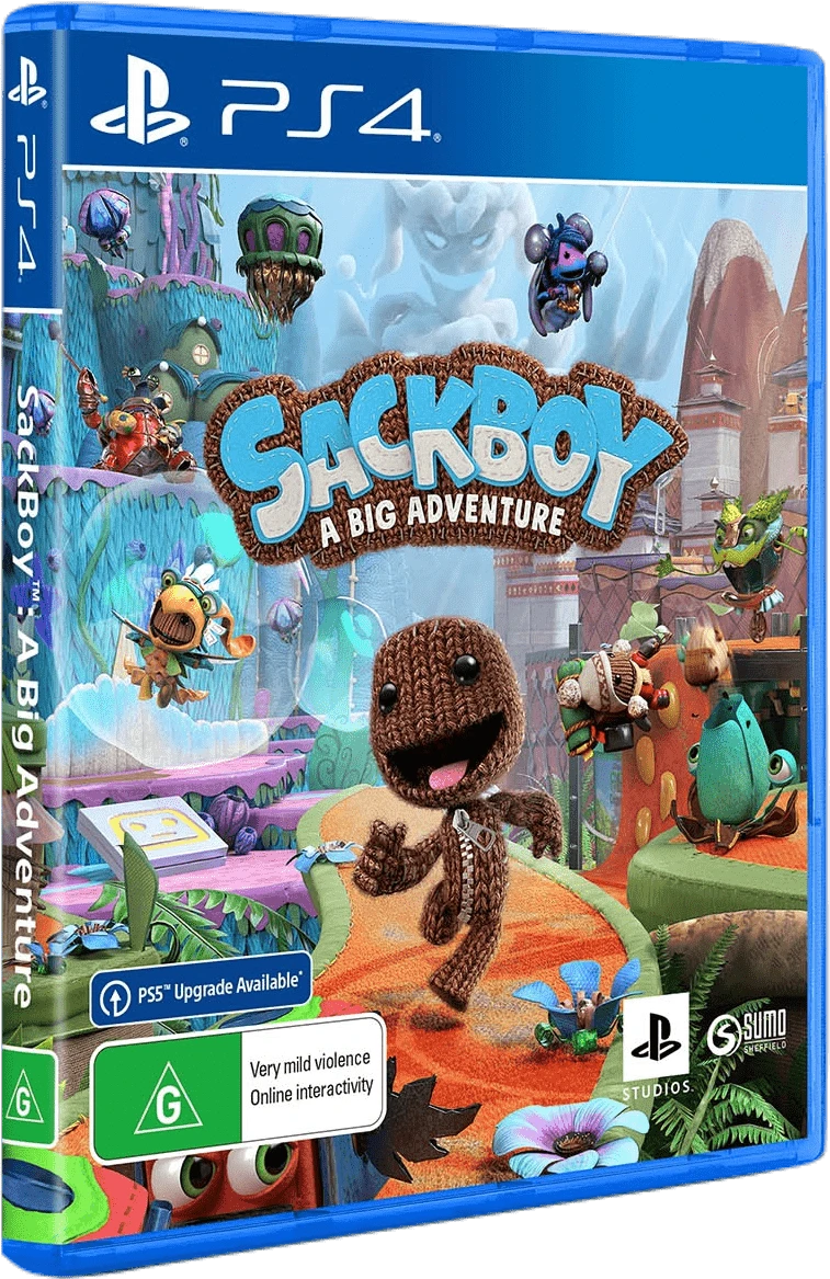 Sackboy: A Big Adventure box art